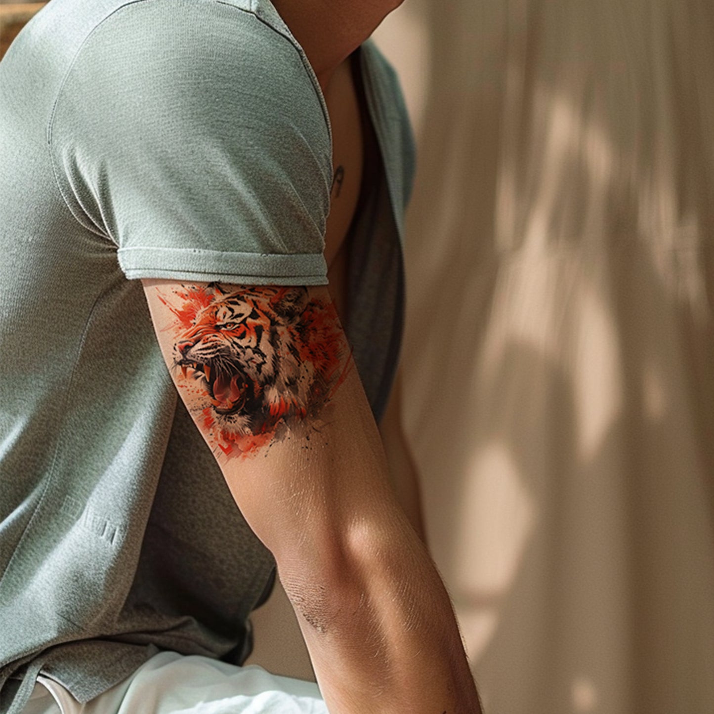 Everjoy Animals Temporary Tattoos Sleeve Sheets