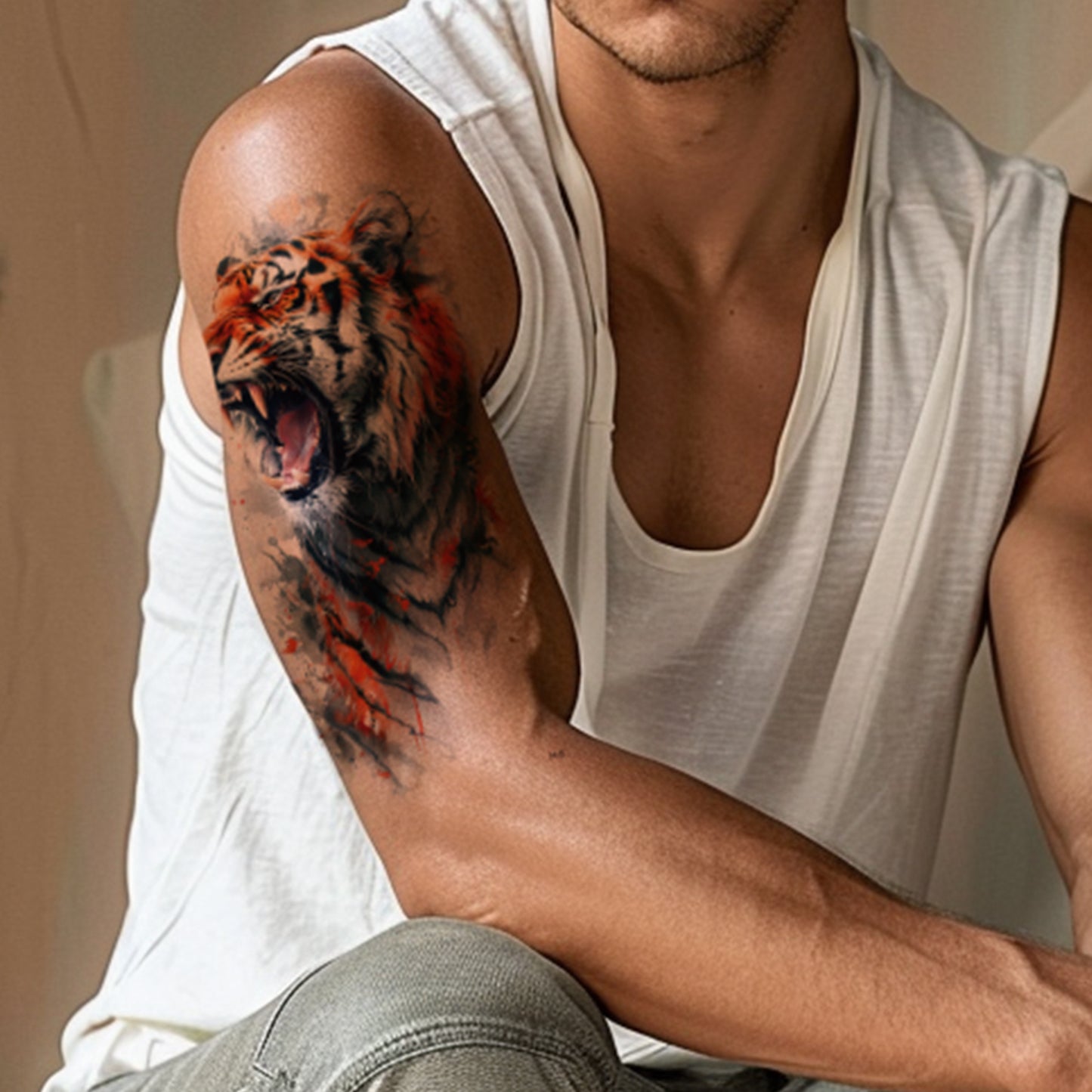 Everjoy Animals Temporary Tattoos Sleeve Sheets