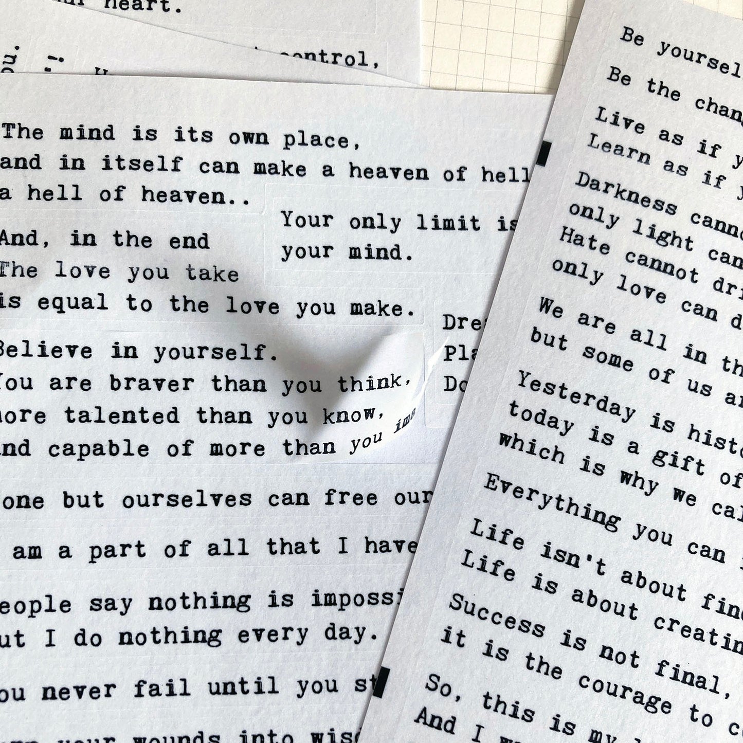 inspirational quotes scritpures stickers scrapbooking bullet journal decorations stickers