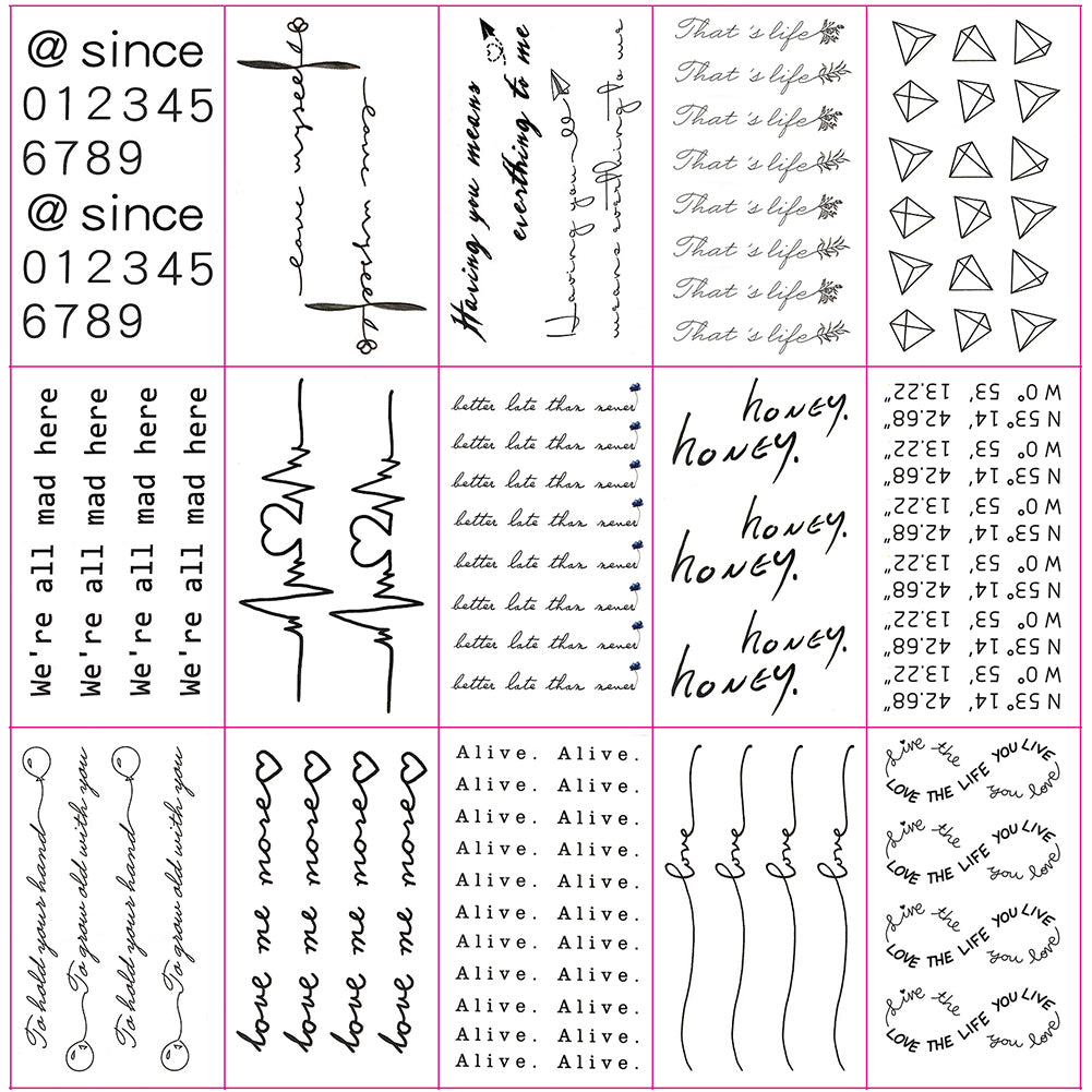 simple letters words minimal tattoos fake temporary tattoo ideas for women men meaningful quotes scriptures
