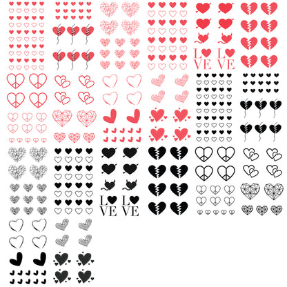 small tattoos for women men love hearts couple tattoos tiny minimal simple hand finger ankle broken hearts tattoos