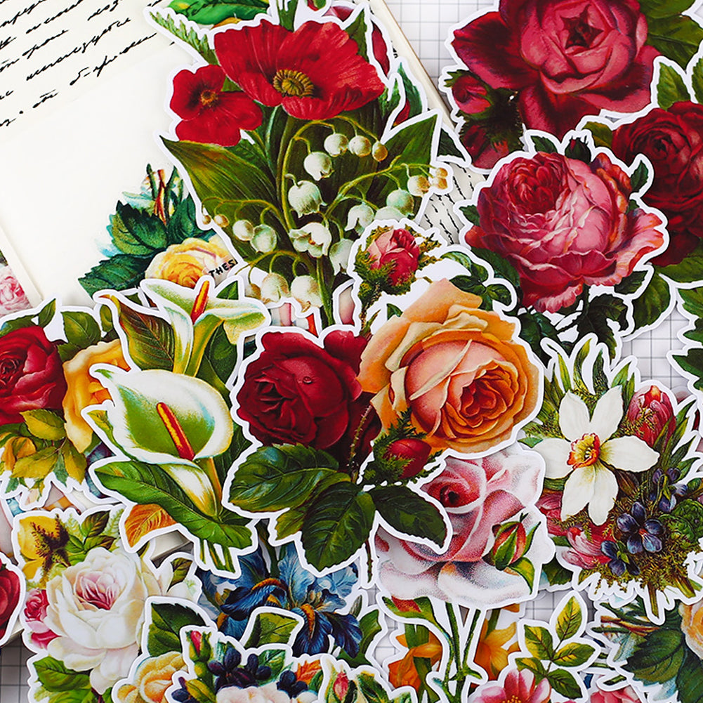 Victorian Rose Planner Stickers