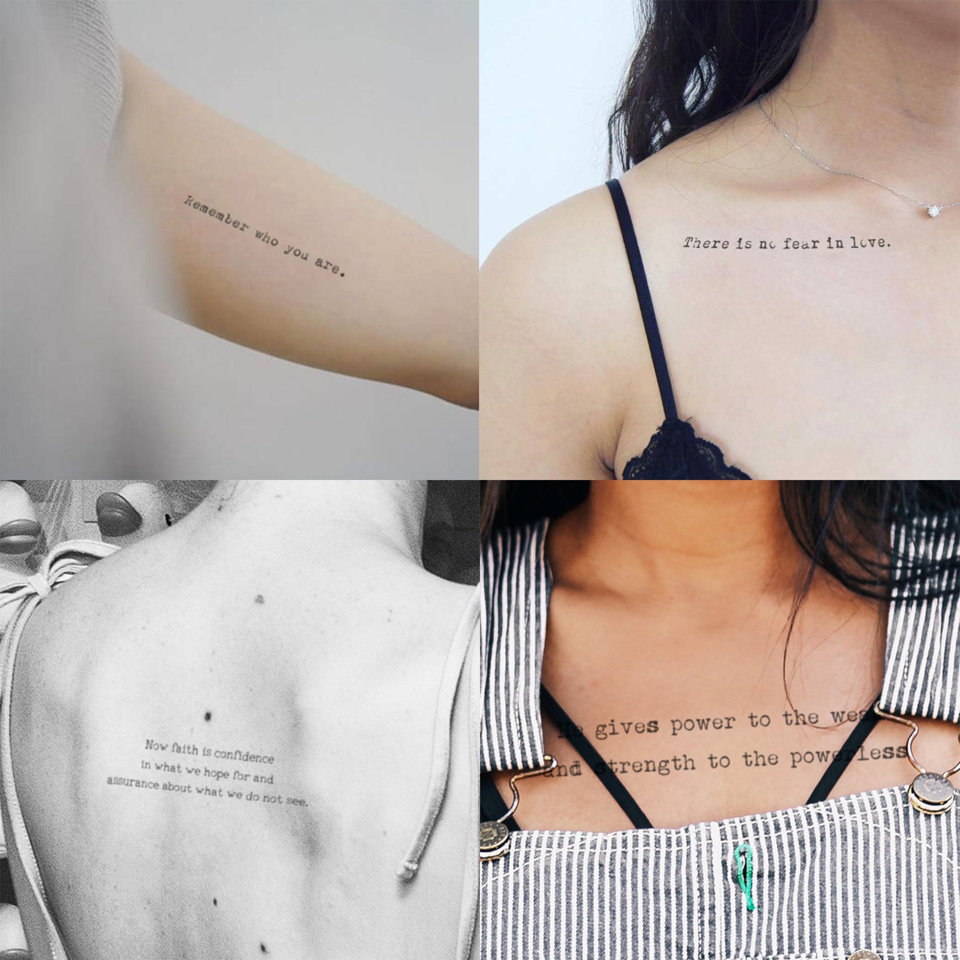 bible quotes tattoos on chest