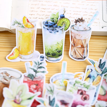 Summer Drinks Cocktail Stickers